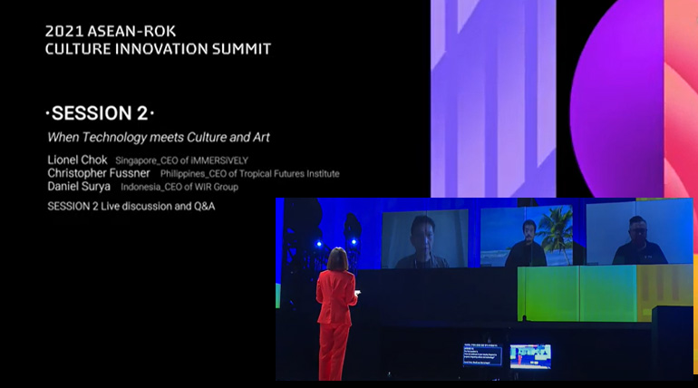 WIR represents Indonesia in ASEAN - ROK Culture Innovation Summit
